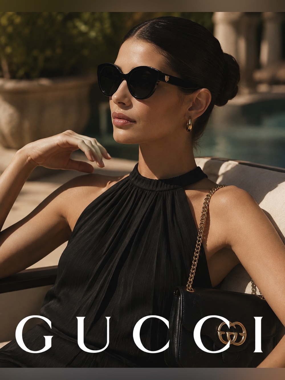 Gucci Cat Eye Sunglasses